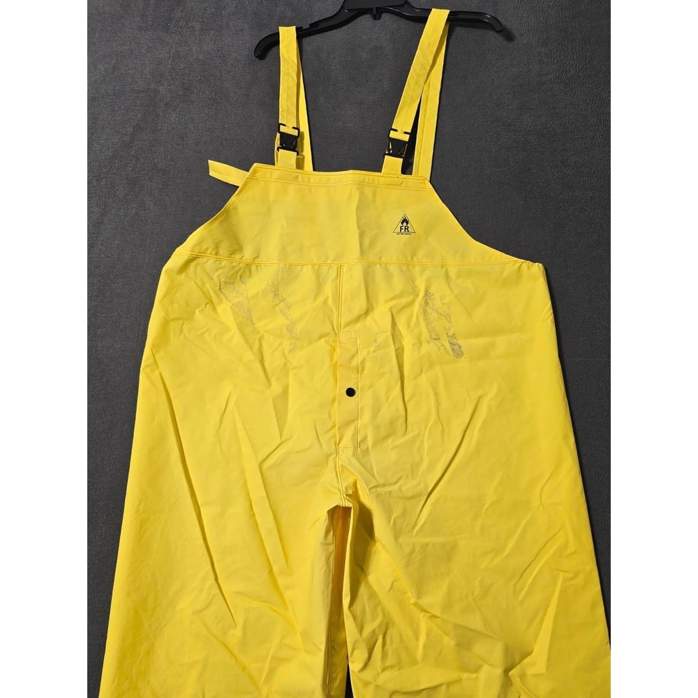 Tingley Industrial Work Overalls Snap Fly Front FR Flame Resistant Yellow XL